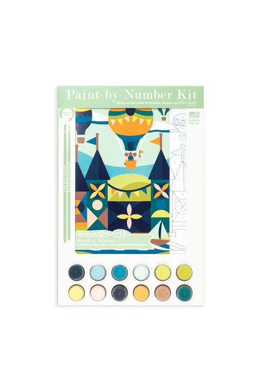 World of Whimsy | 8x10 paint-by-number kit - Elle Crée x Mary Blair