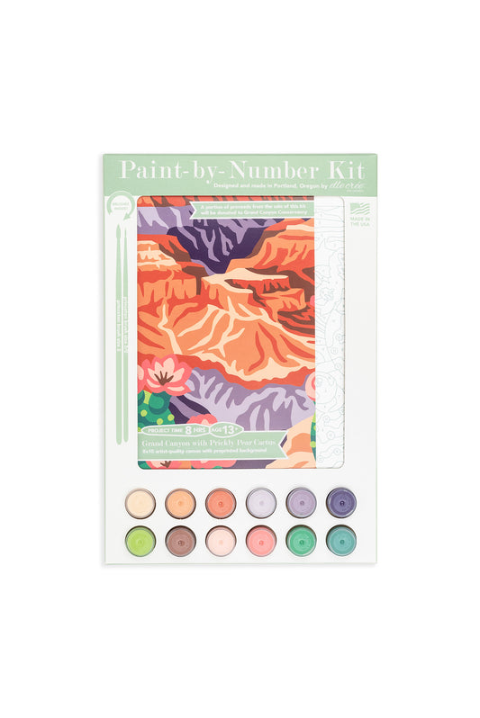 Grand Canyon | 8x10 paint-by-number kit - Elle Crée