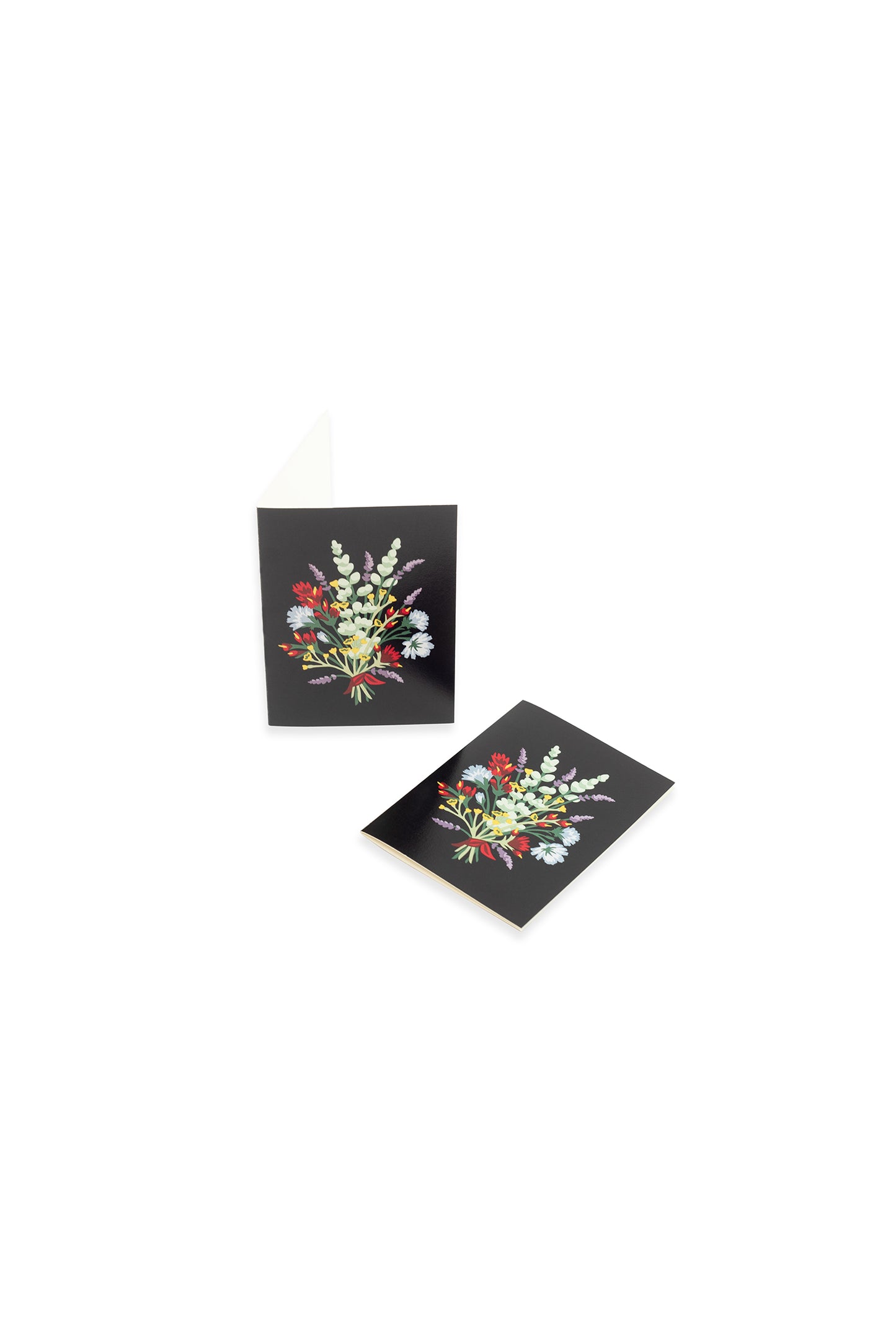 Oregon wildflower bouquet mini card by Elle Crée