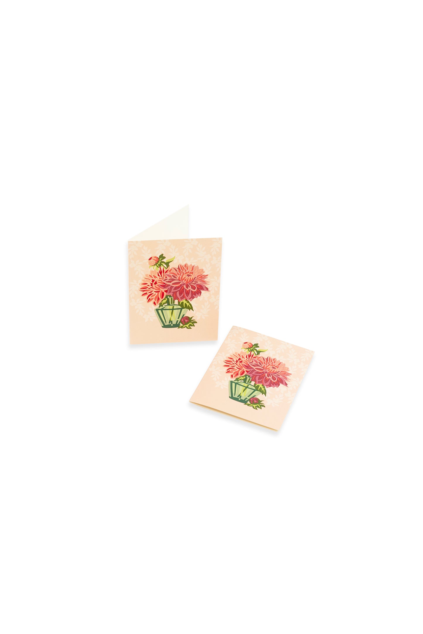 Dahlias mini card by Elle Crée
