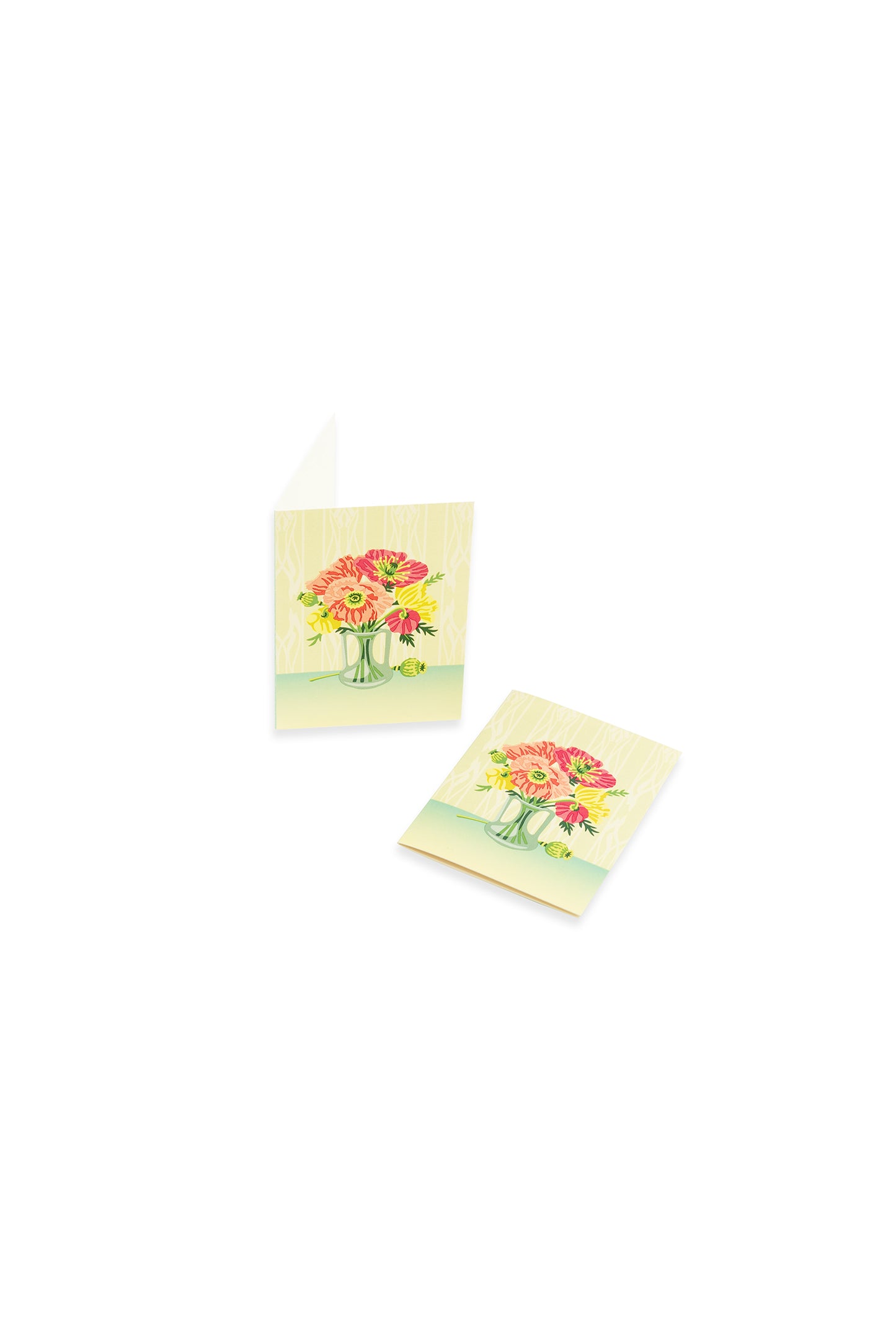 Icelandic poppy mini cards by Elle Crée