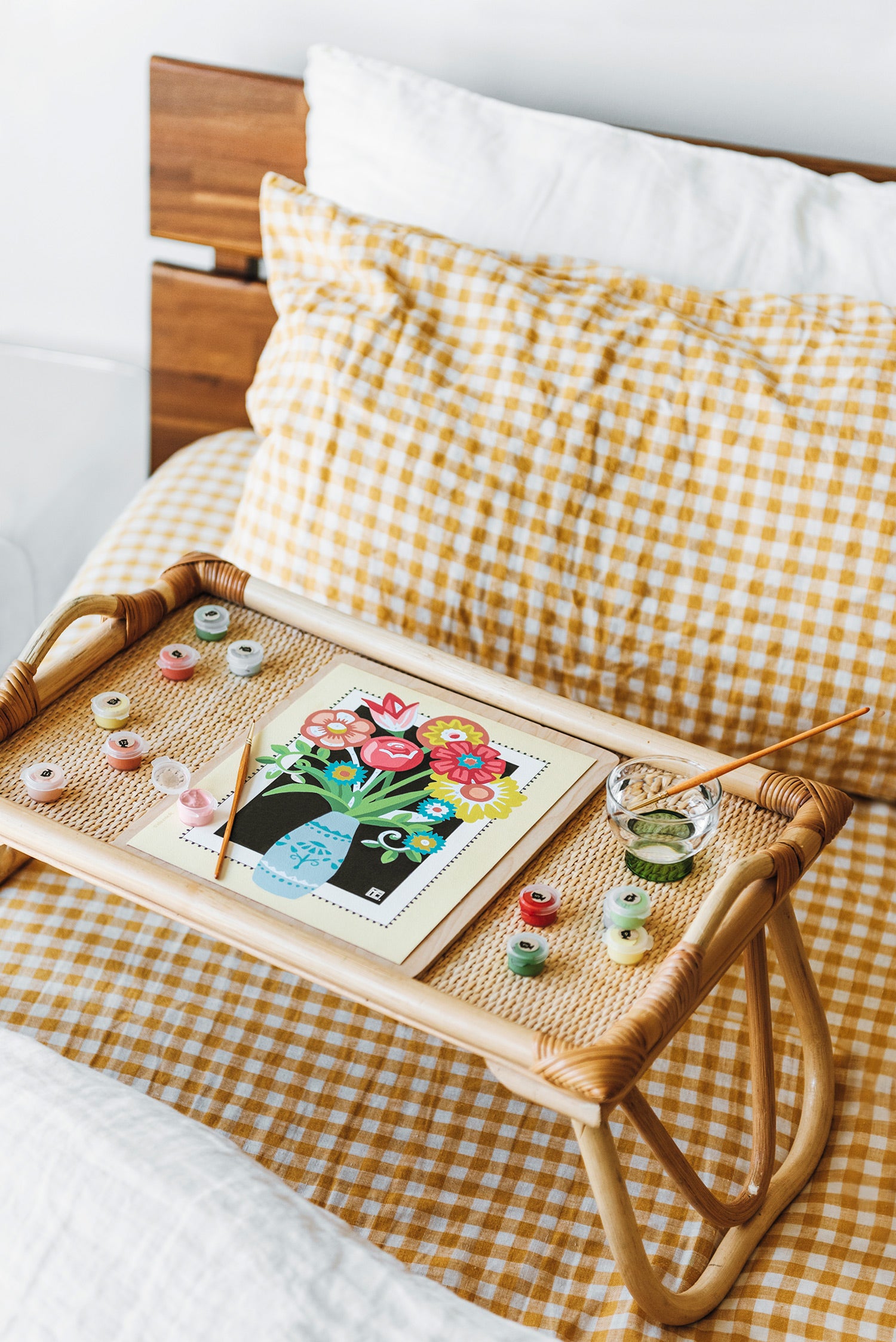 Engelblooms | Mary Engelbreit 8x10 paint-by-number kit - Elle Crée