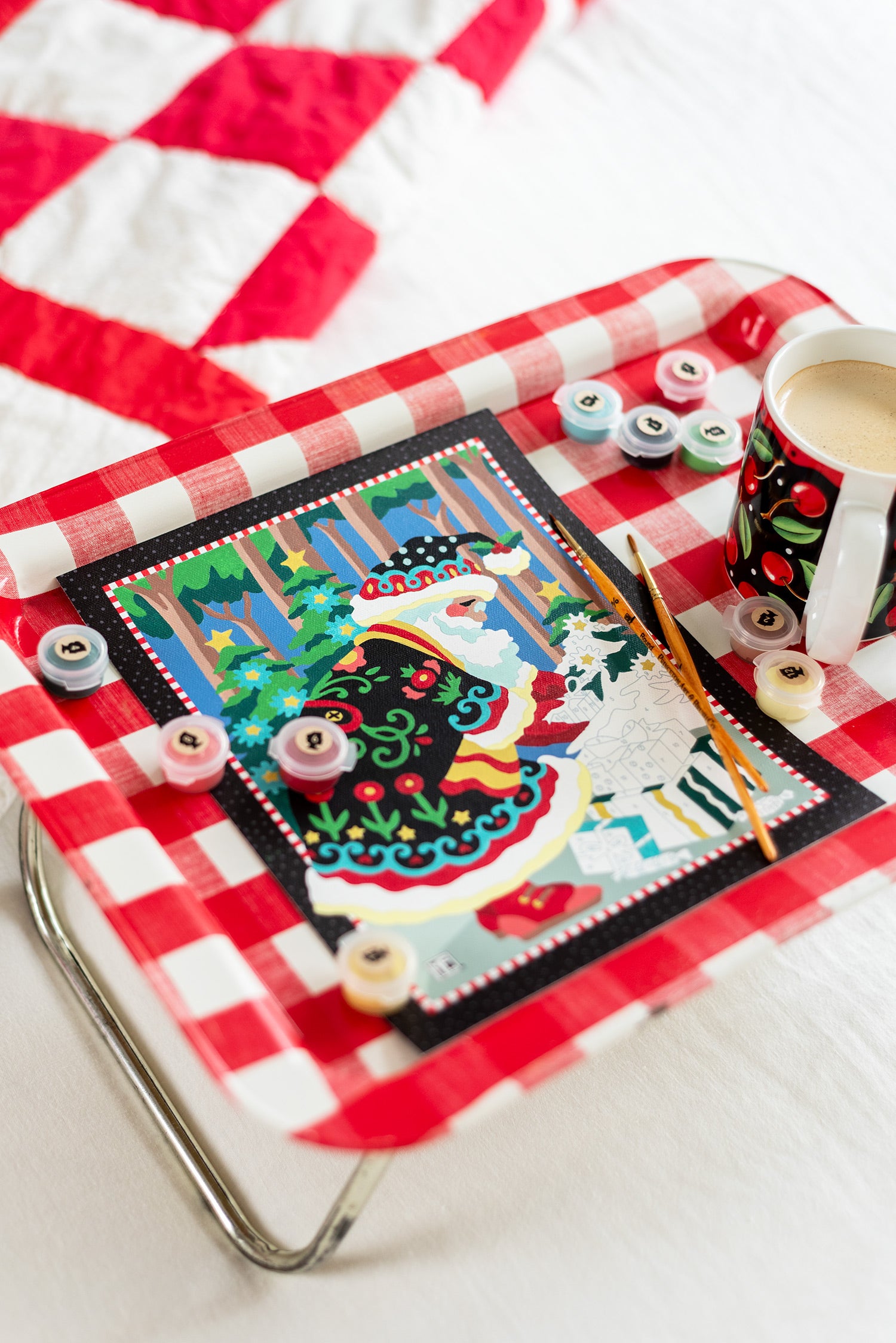 Mary & Breit | Mary Engelbreit 8x10 paint-by-number kit - Elle Crée