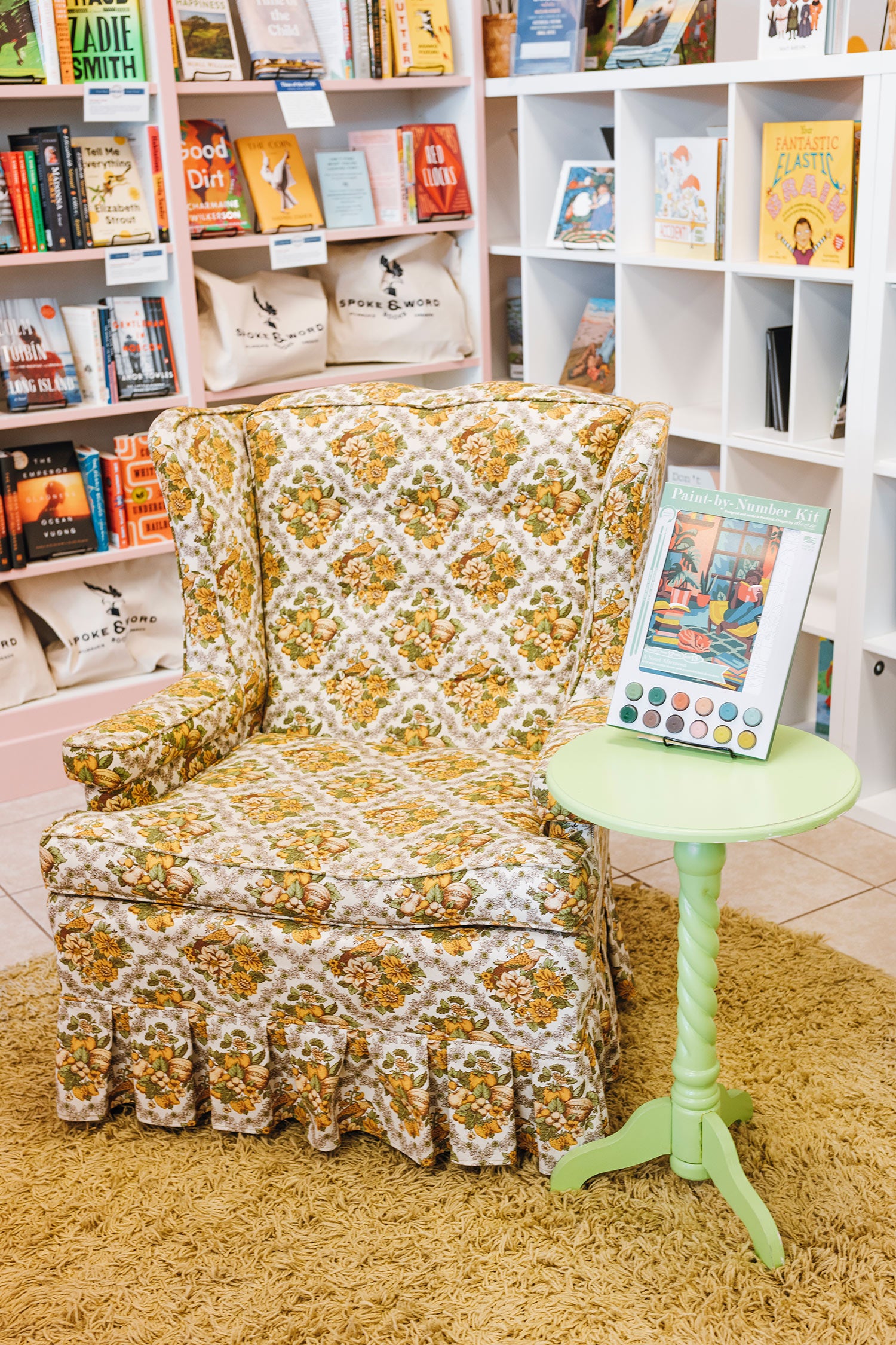 A Novel Afternoon | Booklovers Paint-by-Number Kit at Spoke and Word Bookstore in Milwaukie, Oregon