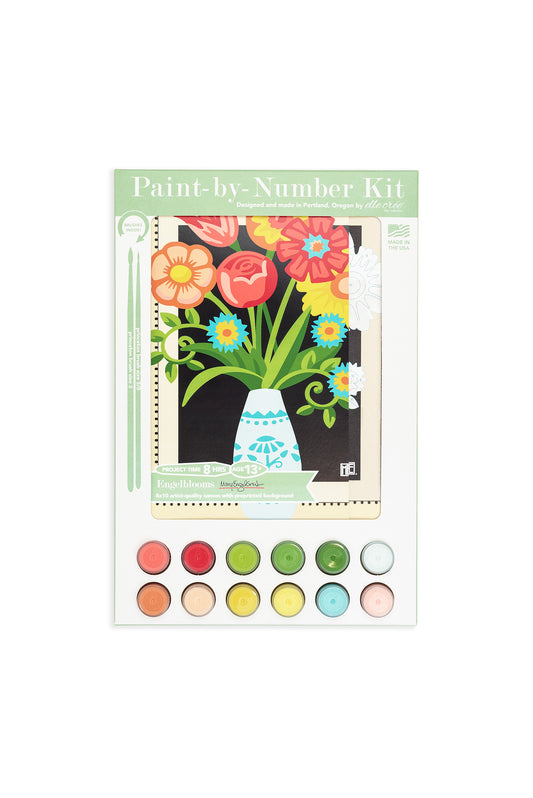 Engelblooms | Mary Engelbreit 8x10 paint-by-number kit - Elle Crée