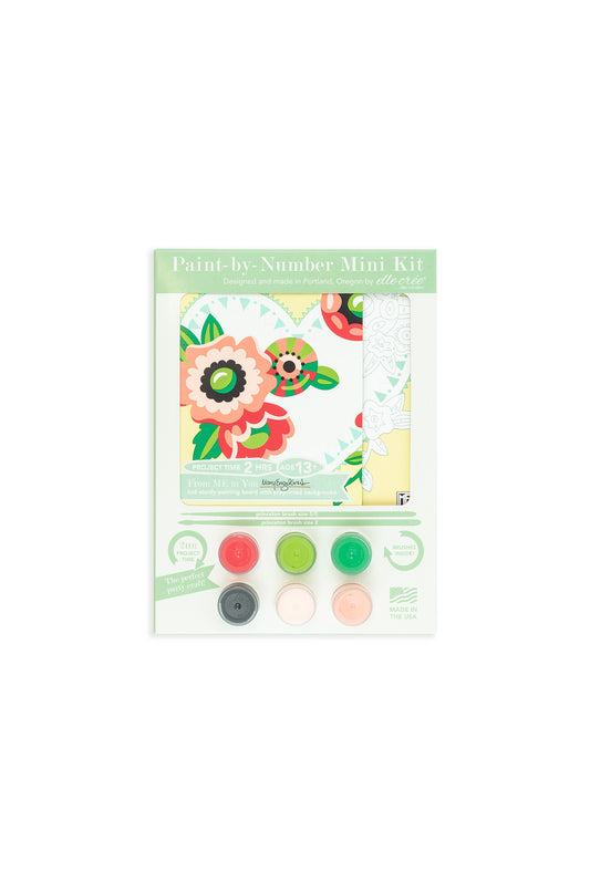 From ME to You | Mary Engelbreit 6x6 paint-by-number kit - Elle Crée