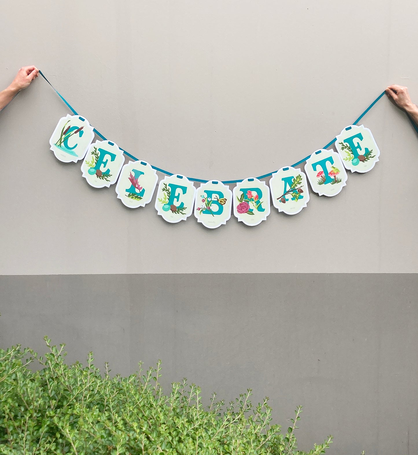 CELEBRATE | paint-by-number banner kit