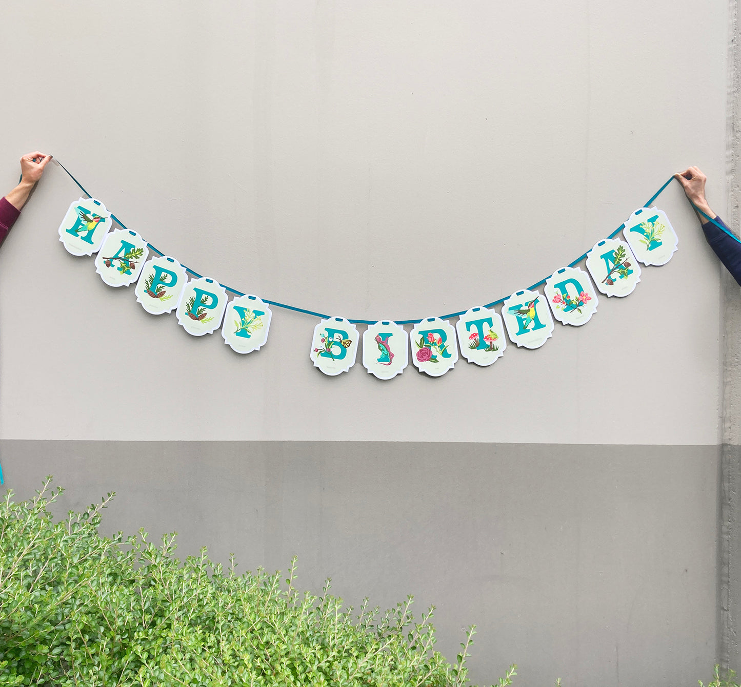 HAPPY BIRTHDAY | paint-by-number banner kit