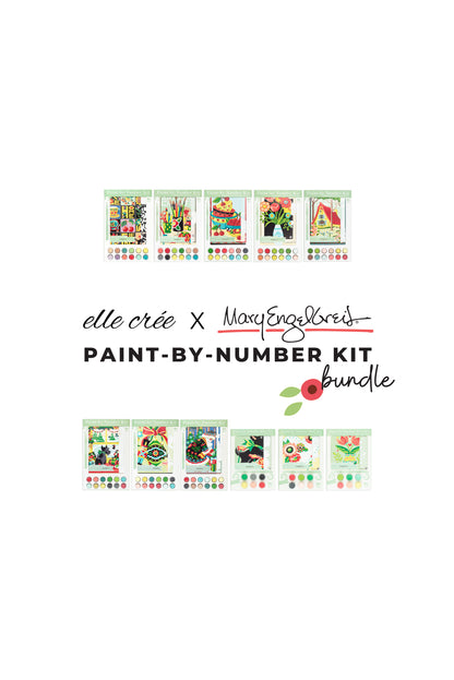 Mary Engelbreit Paint-by-Number kit bundle
