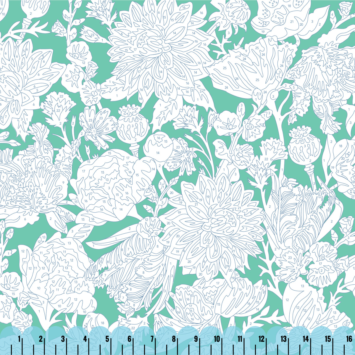 Fête des Fleurs | Organic Quilters Cotton