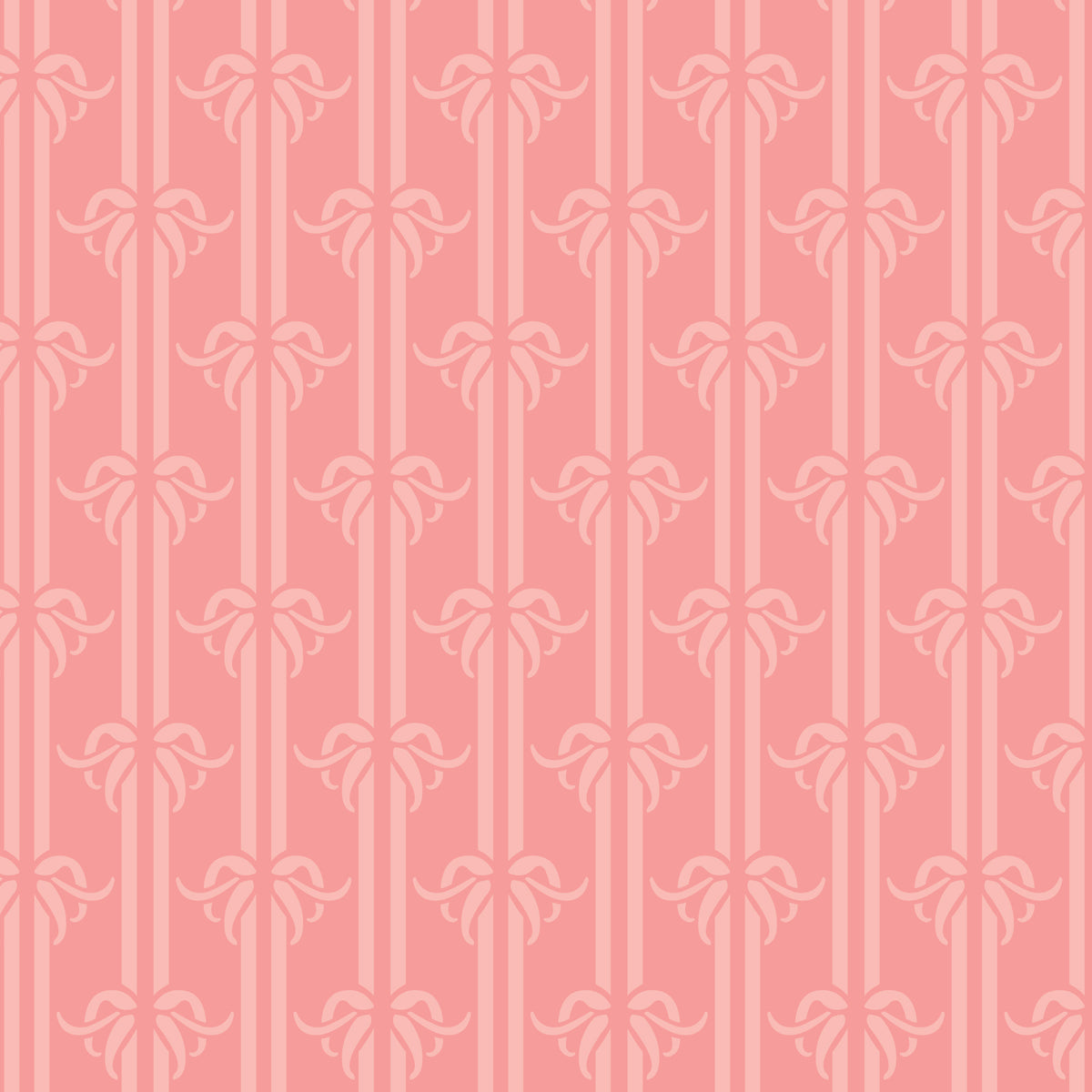 Ties that Bind Light Pink | Organic Quilters Cotton