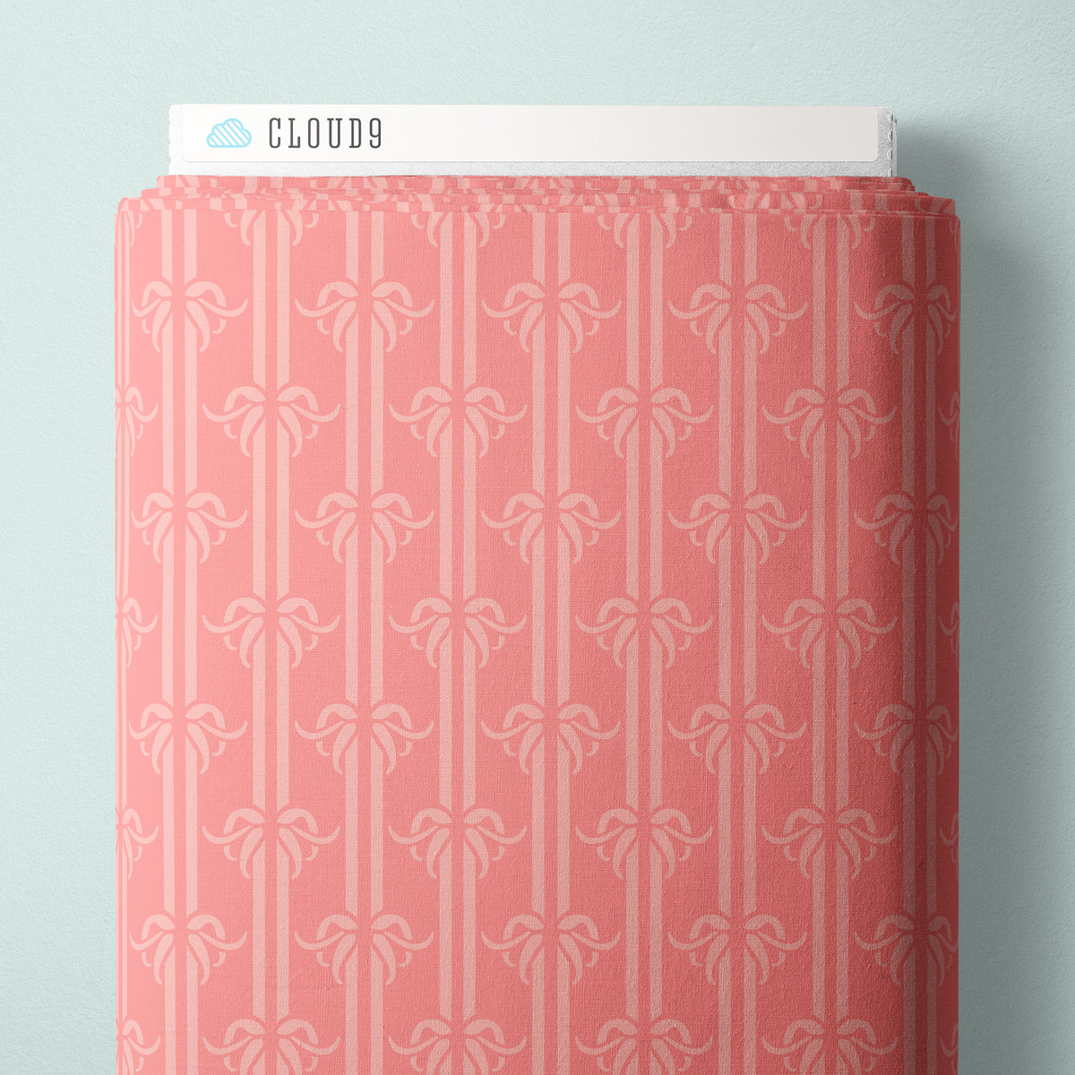 Ties that Bind Light Pink | Organic Quilters Cotton