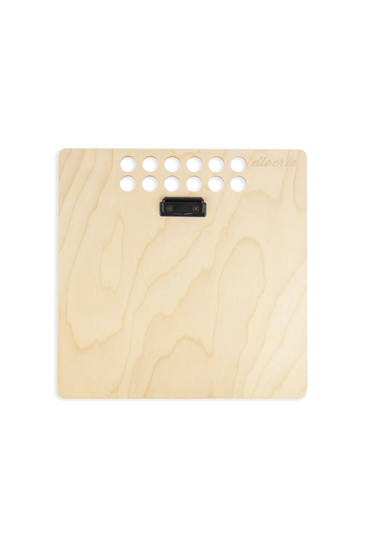 Paint-by-Number Lap Board | 15x15 Birch Clipboard from Elle Crée