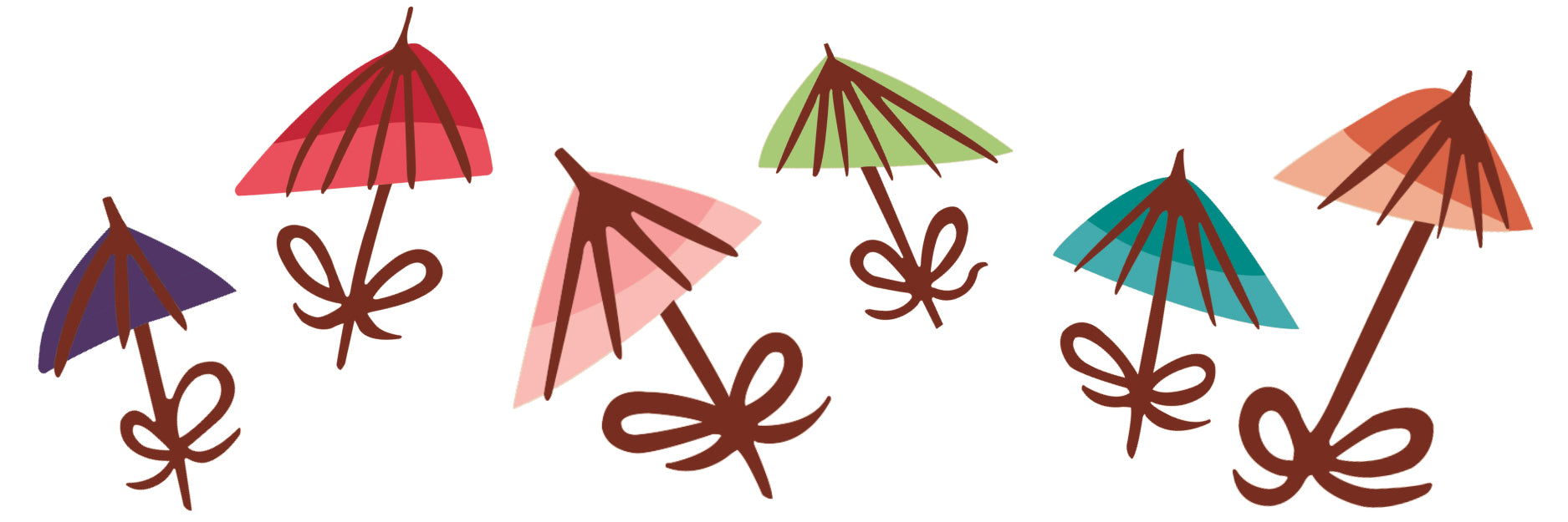 Mary Blair x Elle Crée Parasols Illustration